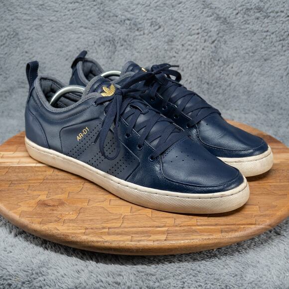 adidas Originals AR-D1 adiRise Low Navy Blue Chalk White Men's 11.5 G56003 Shoes - Picture 1 of 8